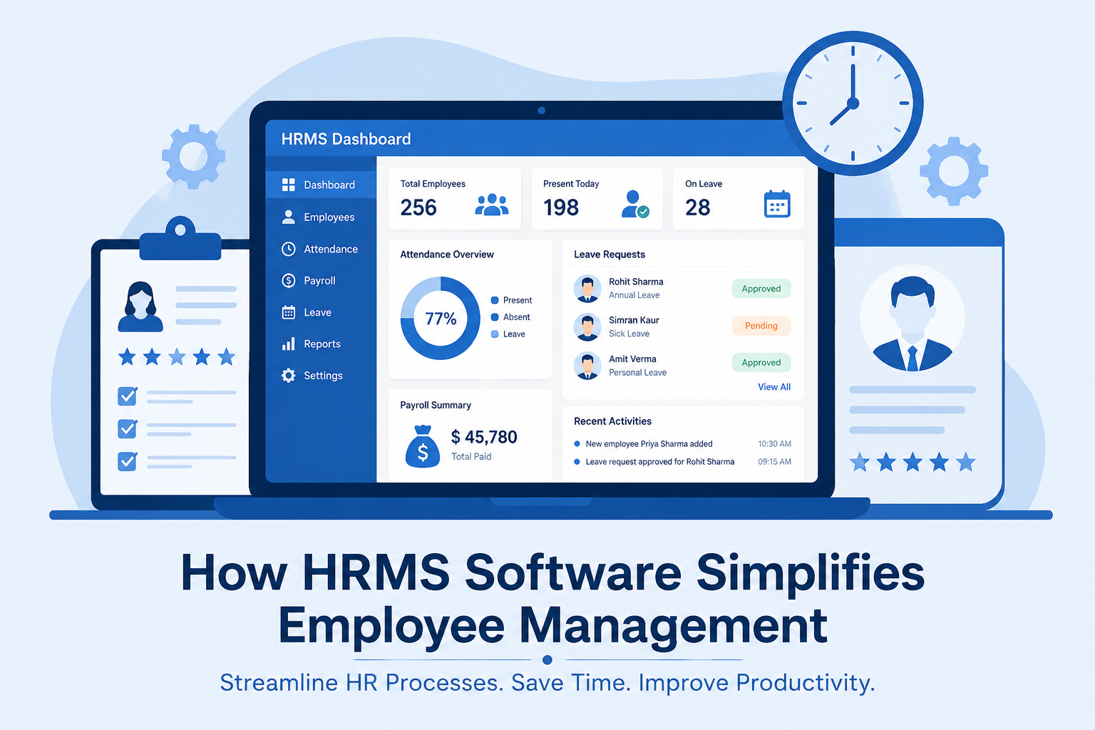 How HRMS Software Simplifies Employee Management