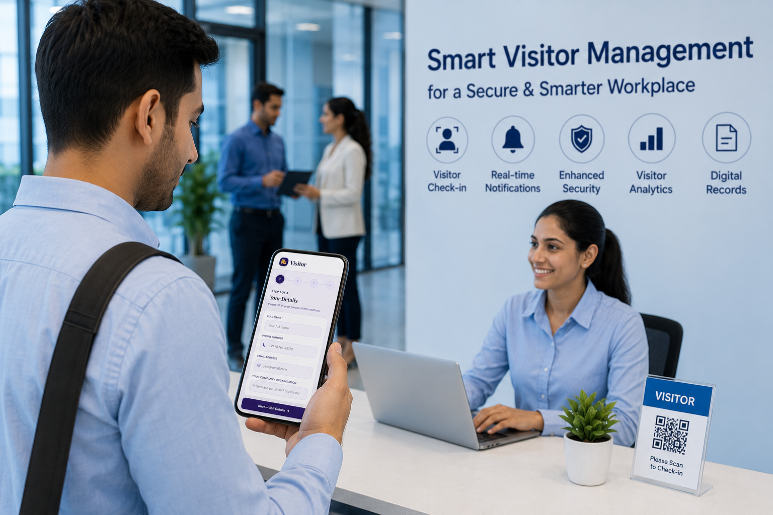 Why Modern Visitor Management Systems Are Essential for Secure and Professional Workplaces