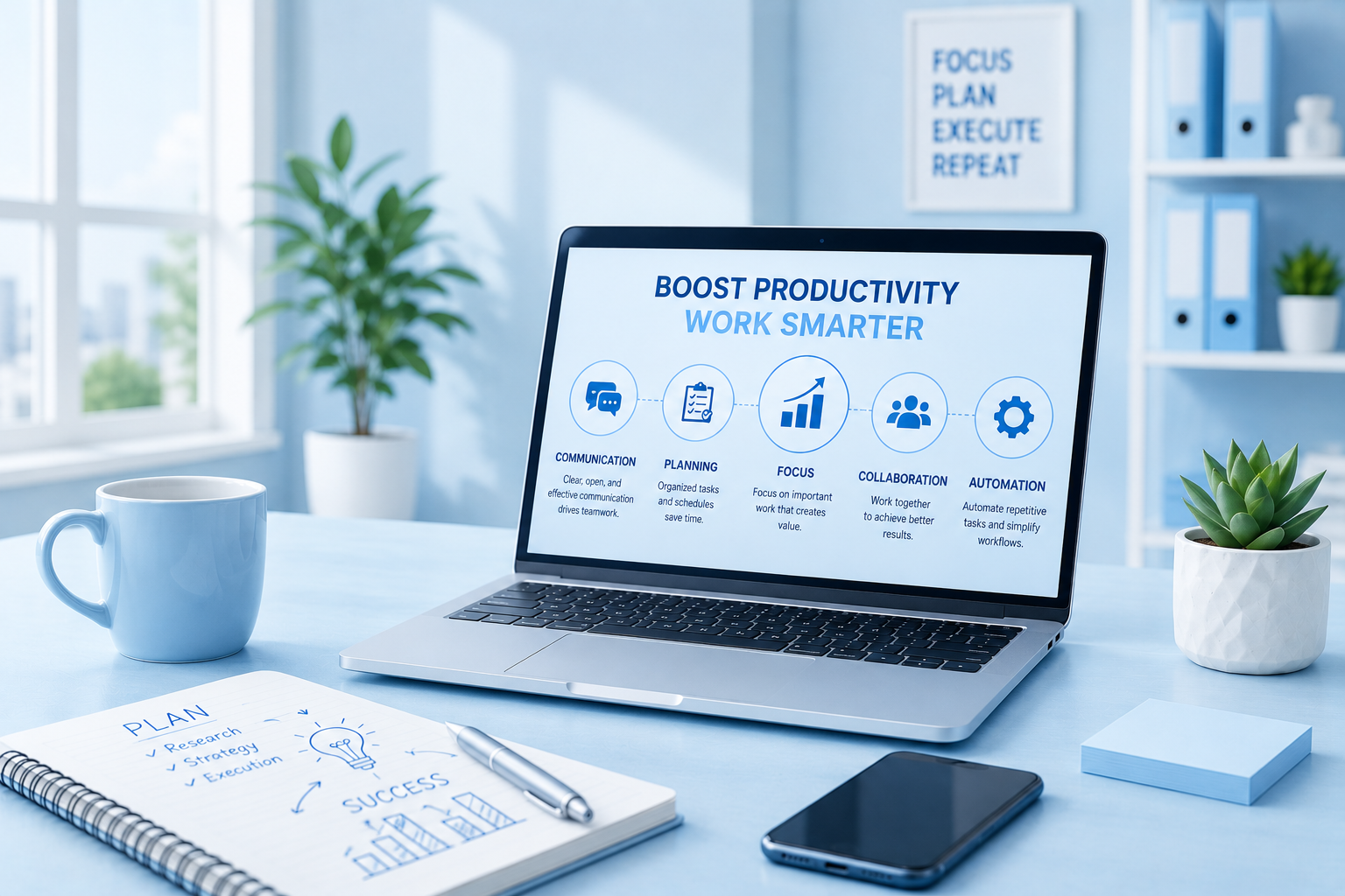 How Smart Workplaces Improve Employee Productivity